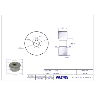 RUEDA D157xd040xL058 F-114 TF