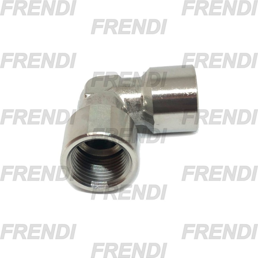 ADPT NE 90º HF-HF 1/4 BSPT A316 INOX