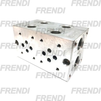 BLOQUE HI NG6 2 EST ALUMINIO 3/8 BSP SDL