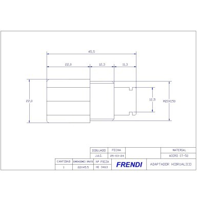 ADPT HI RETORNO CON PRESION 3/8 BSP MHN