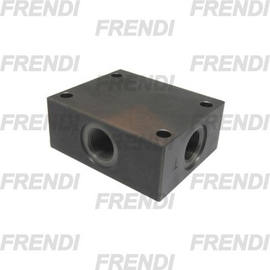 PLACA BASE NG6 1 EST ACERO 3/8 BSP SDL RQT