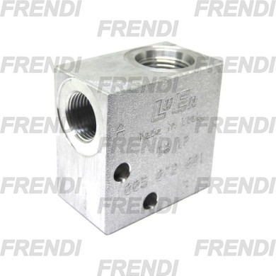 BLOQUE ELECTROVAL HI 3/4-16 UNF - 3/8 BSP LN