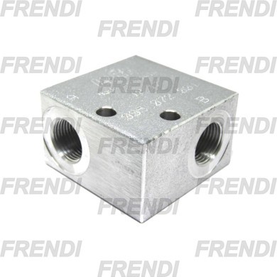 BLOQUE ELECTROVAL HI 3/4-14 BSP - 1/2 BSP LN