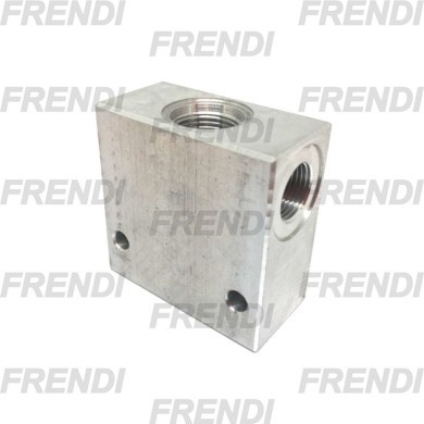 BLOQUE ELECTROVAL HI 3/4-16 UNF - 3/8 BSP 3 VIAS