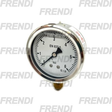 MANOMETRO D63 0-006 BAR 1/4R G