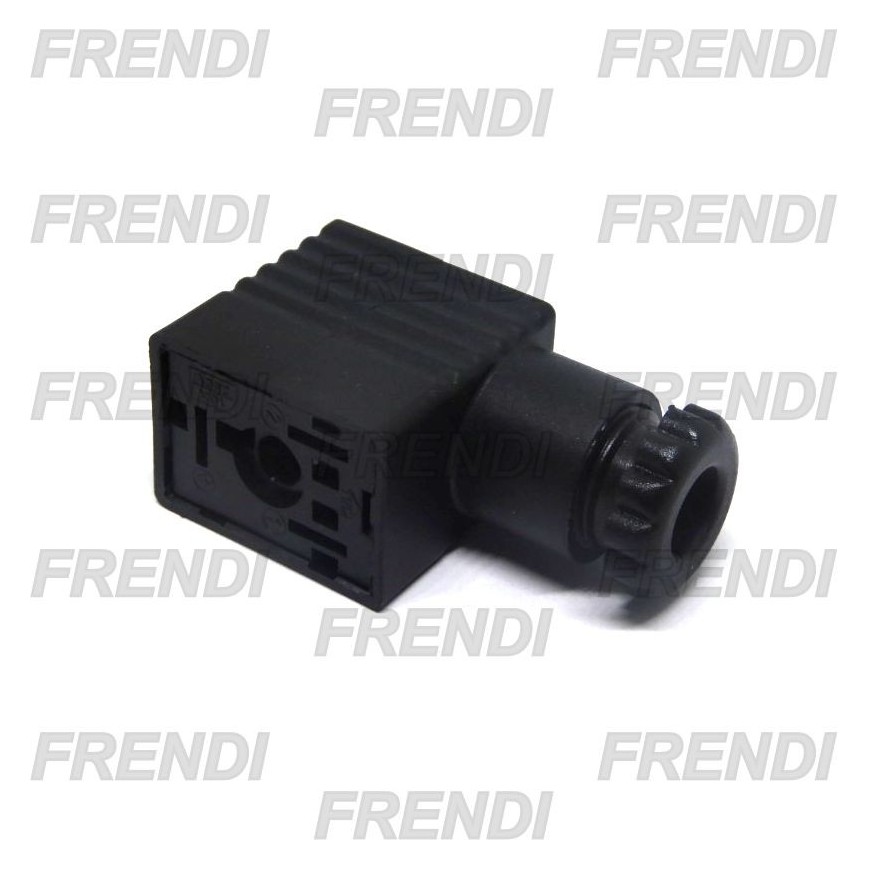 CONECTOR ELECTROVAL 28.5X21 MM NEGRO