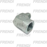 ADPT HI 90º HF-MF 1/2 NPT - 3/4 SAE