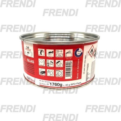 MASILLA FIBRA VIDRIO GLASS GREEN 1.8 KG CS