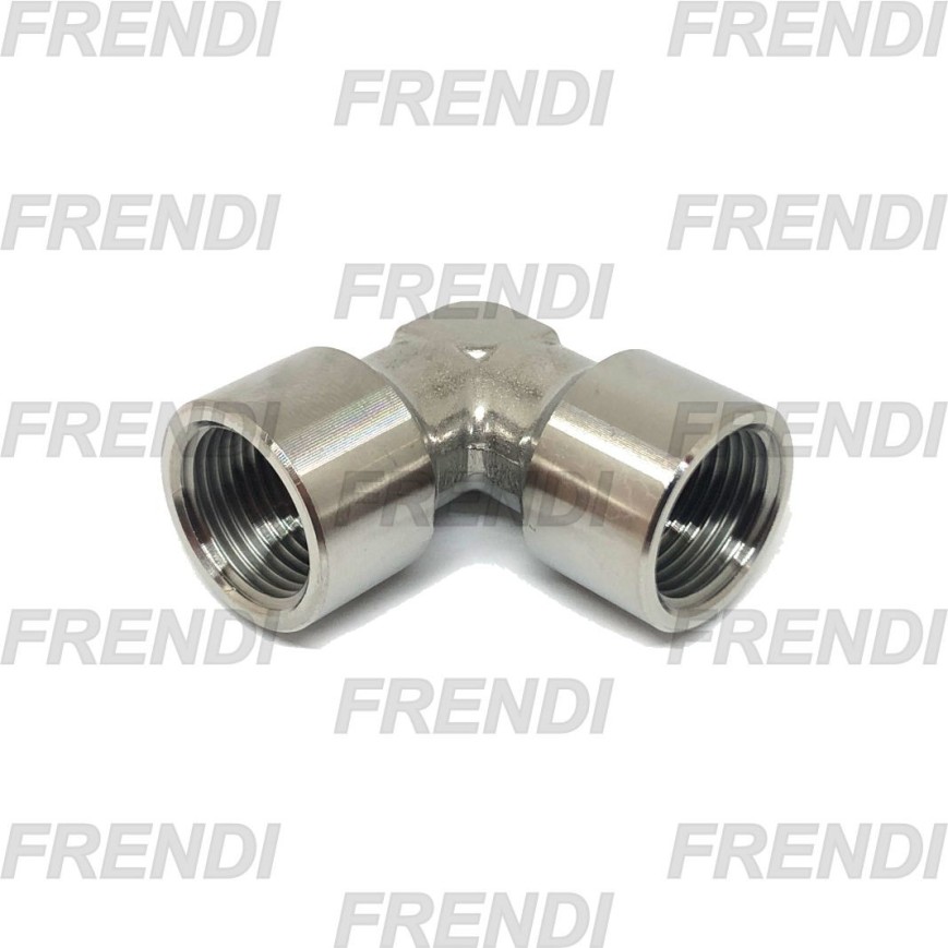 ADPT NE 90º HF-HF 1/2 BSPT A316 INOX