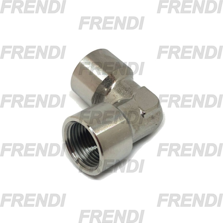 ADPT NE 90º HF-HF 1/2 BSPT A316 INOX