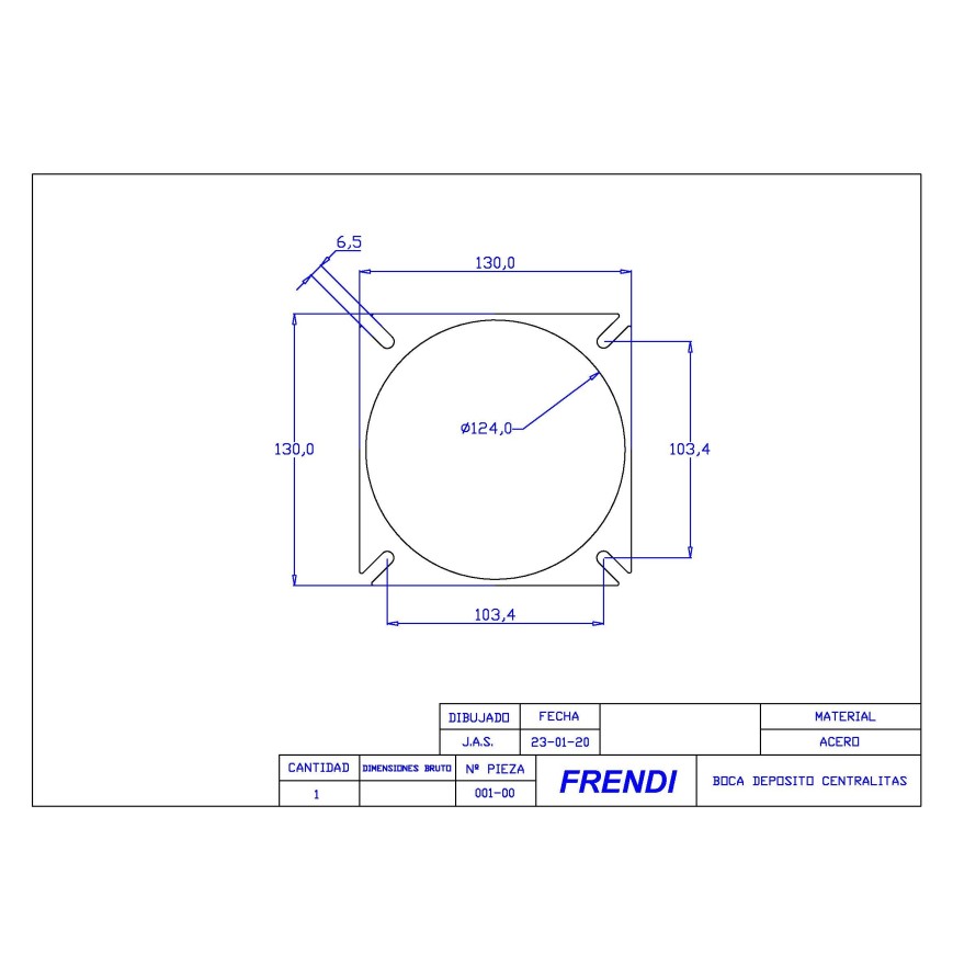 DEPOSITO HI METAL CIL D220XL260 10 LTS