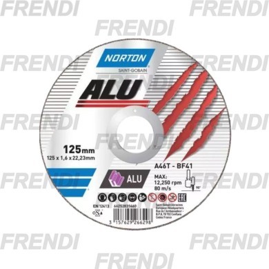 DISCO CORTE 125X1.0X22.2 F41 N-ALU DISCO CORTE 125X1.0X22.2 F41 N-ALU