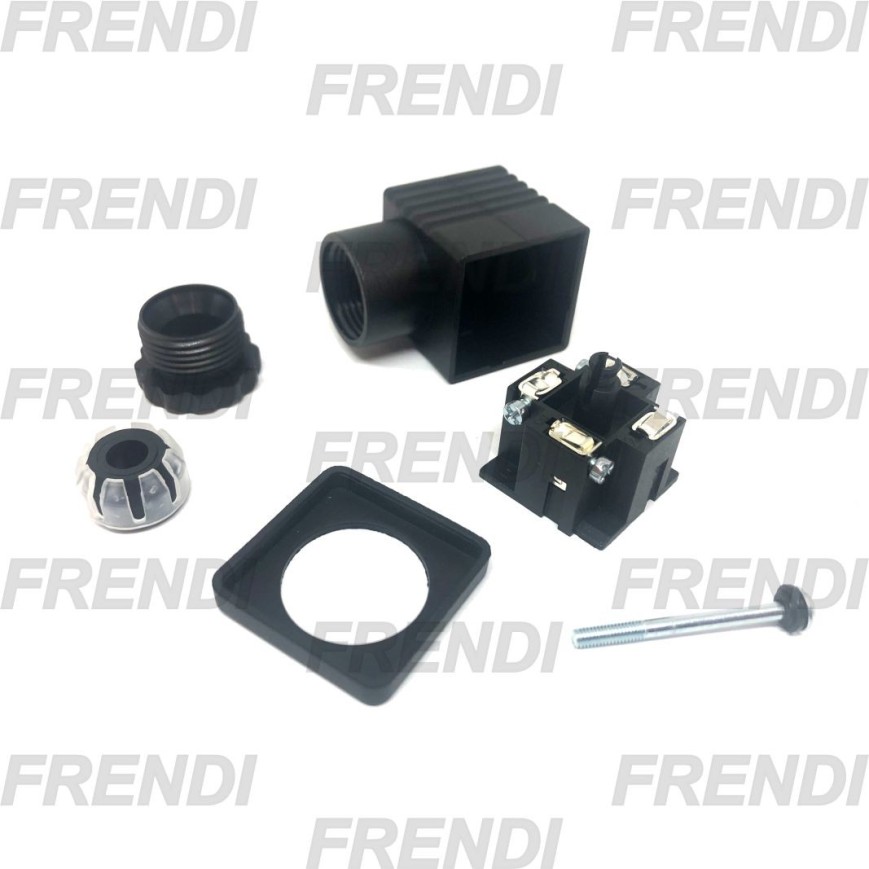 CONECTOR ELECTROVAL 27.5X27.5 MM NEGRO 3+1 CZ