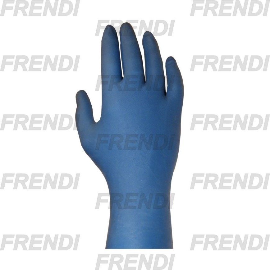 GUANTE LATEX AZUL ALTA RESISTENCIA T-L