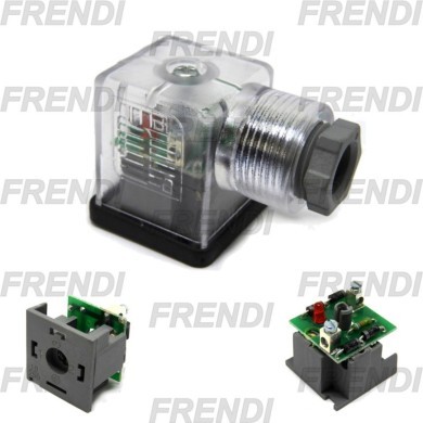 CONECTOR RECTIFICADOR 27.5X27.5 LED 220VAC DS