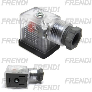 CONECTOR ELECTROVAL 28.5X21 LED 0-220 VAC