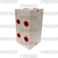 BLOQUE HI NG6 2 EST ALUMINIO 3/8 BSP SDL LIMIT 210 BAR