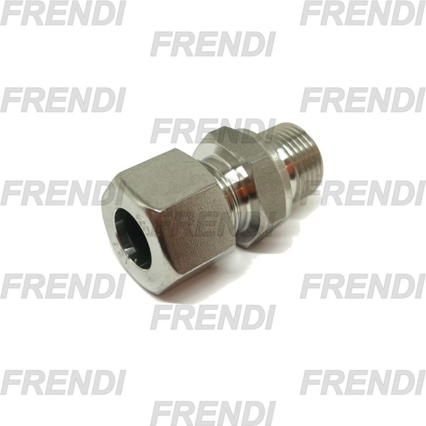 UNION RTR RCT TB-MF T-18-L 1/2 BSPP CONO 60º INOX
