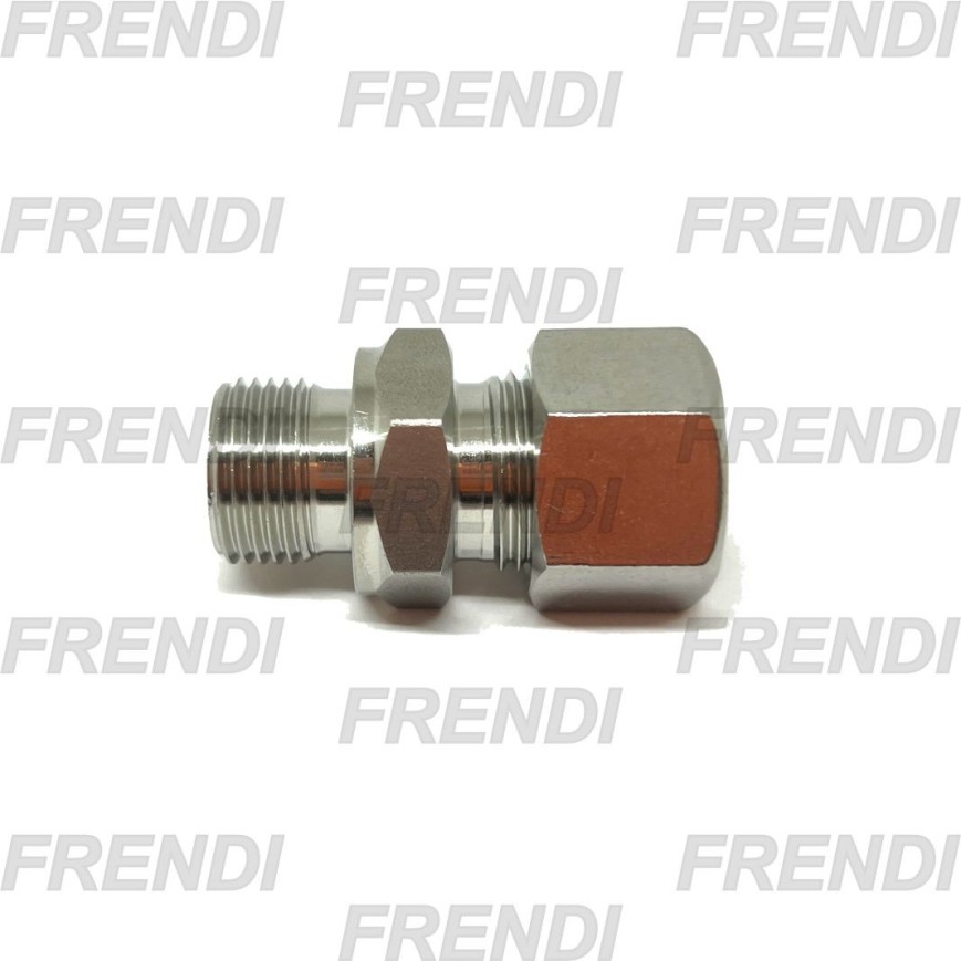 UNION RTR RCT TB-MF T-15-L 3/8 BSPP CONO 60º INOX