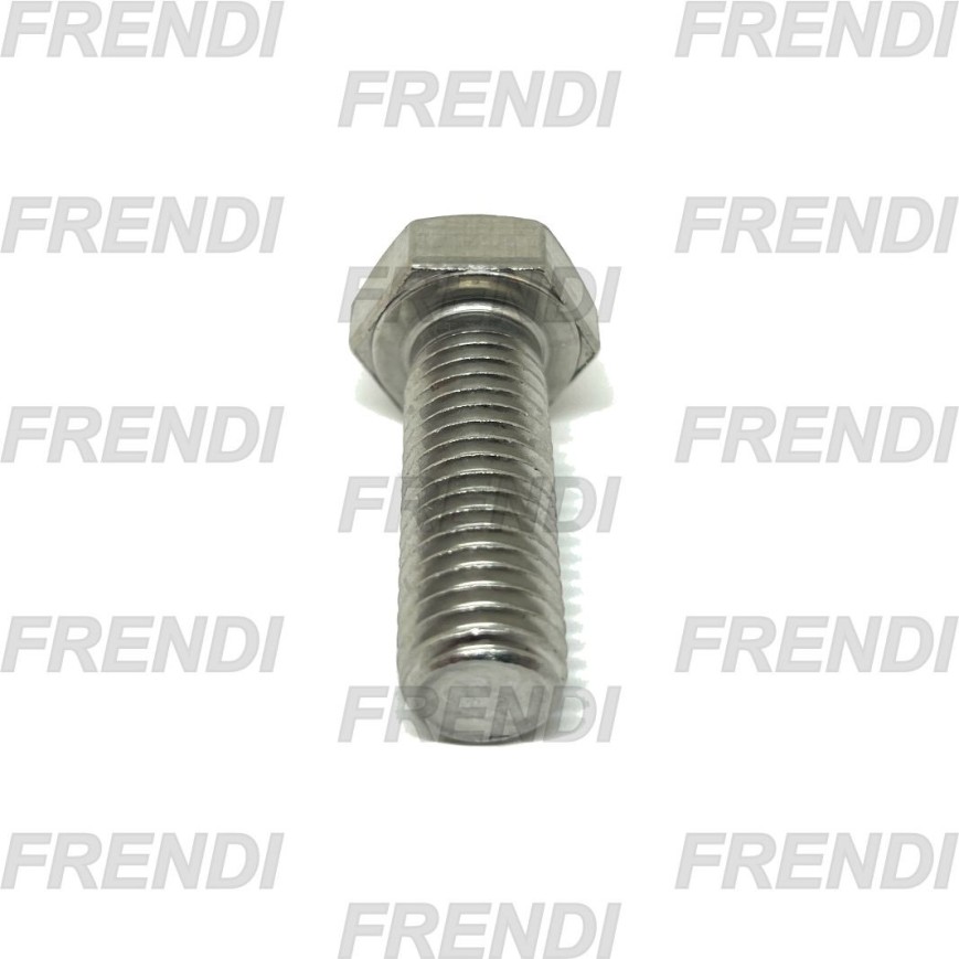 TORN HEXAGONAL M16X060 P200 DIN933 A2 INOX