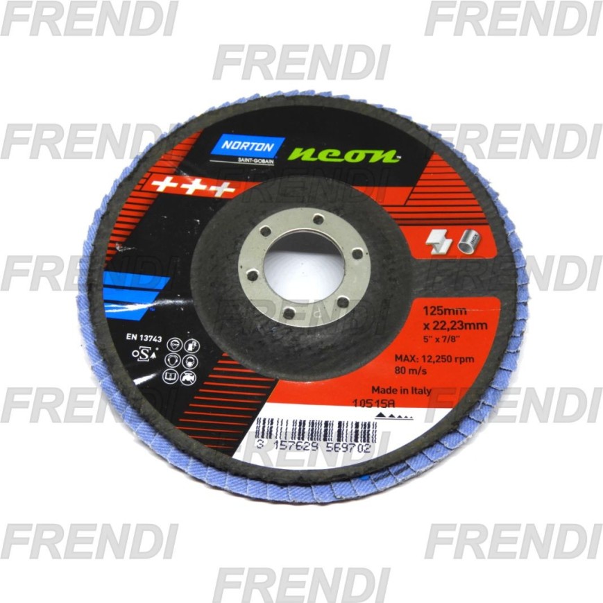 DISCO LAMINAS 125X22 CV P-080 N-STARLINE