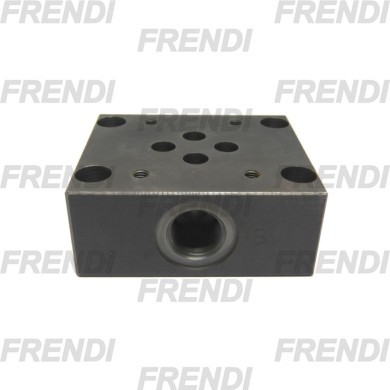 PLACA BASE NG6 1 EST ACERO 3/8 BSP SDL RQT