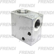 BLOQUE ELECTROVAL HI 3/4-16 UNF - 3/8 BSP LN