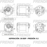 BOMBA HI 10024L024M 2.4 L/MIN MGR