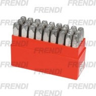 JUEGO PUNZON LETRAS A-Z 03 MM