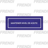 PEGATINA NIVEL DE ACEITE