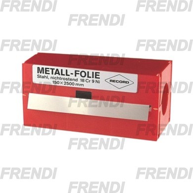 ROLLO CINTA CALIBRADA 0.10 MM 150X2500 INOX
