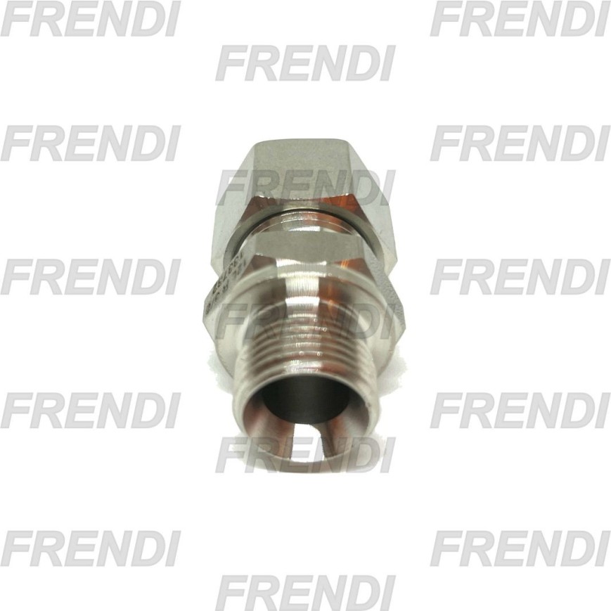 UNION RTR RCT TB-MF T-12-L 3/8 BSPP CONO 60º INOX