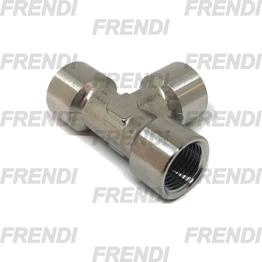 ADPT NE T HF-HF-HF 3/8 BSP A316 INOX