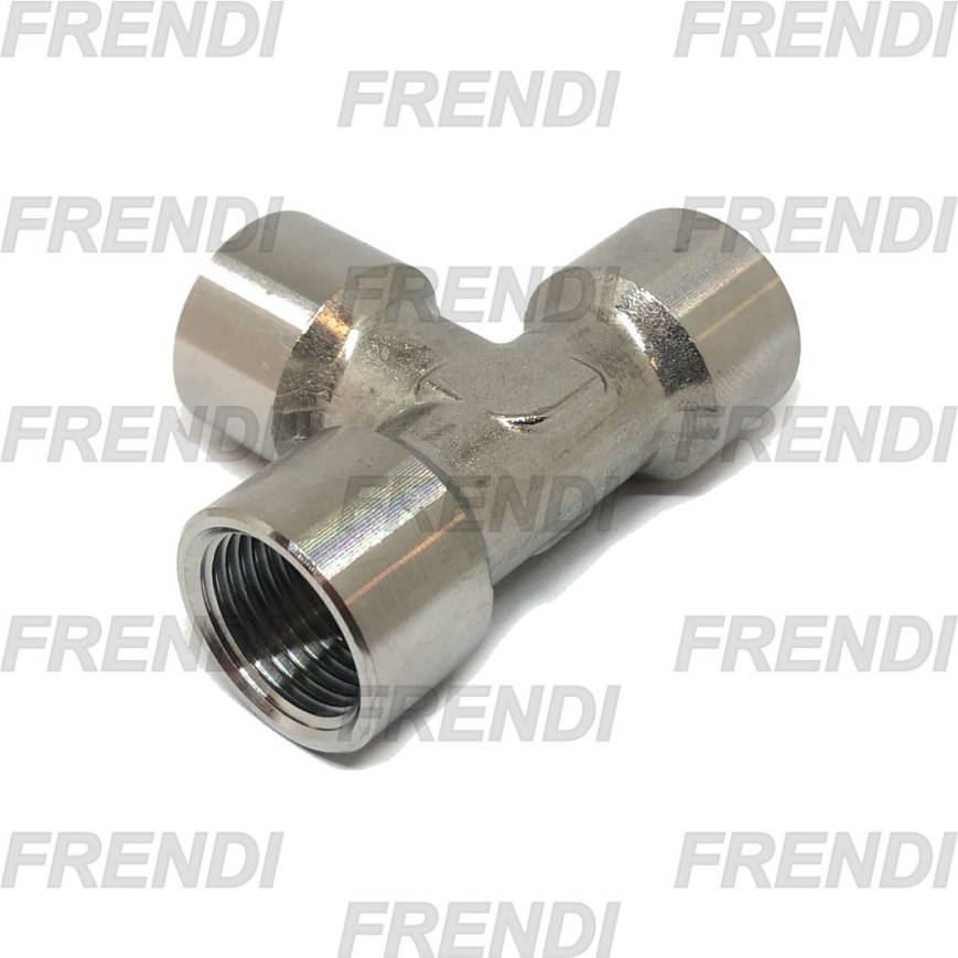 ADPT NE T HF-HF-HF 3/8 BSP A316 INOX