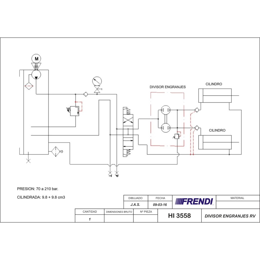 DIVISOR CAUDAL HI RV-1S9.8X2+D WHE