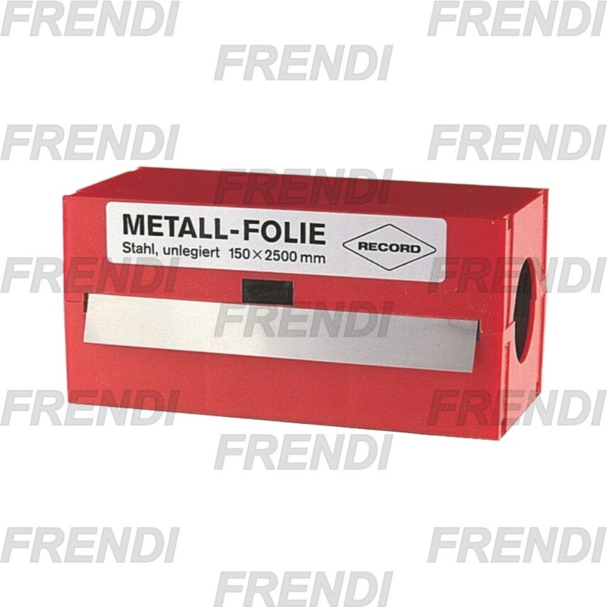 ROLLO CINTA CALIBRADA 0.05 MM 150X2500 ACERO