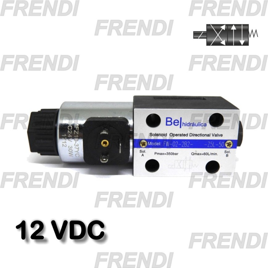 ELECTROVAL HI FW02 2B3 D12Z5L50 12VDC BE