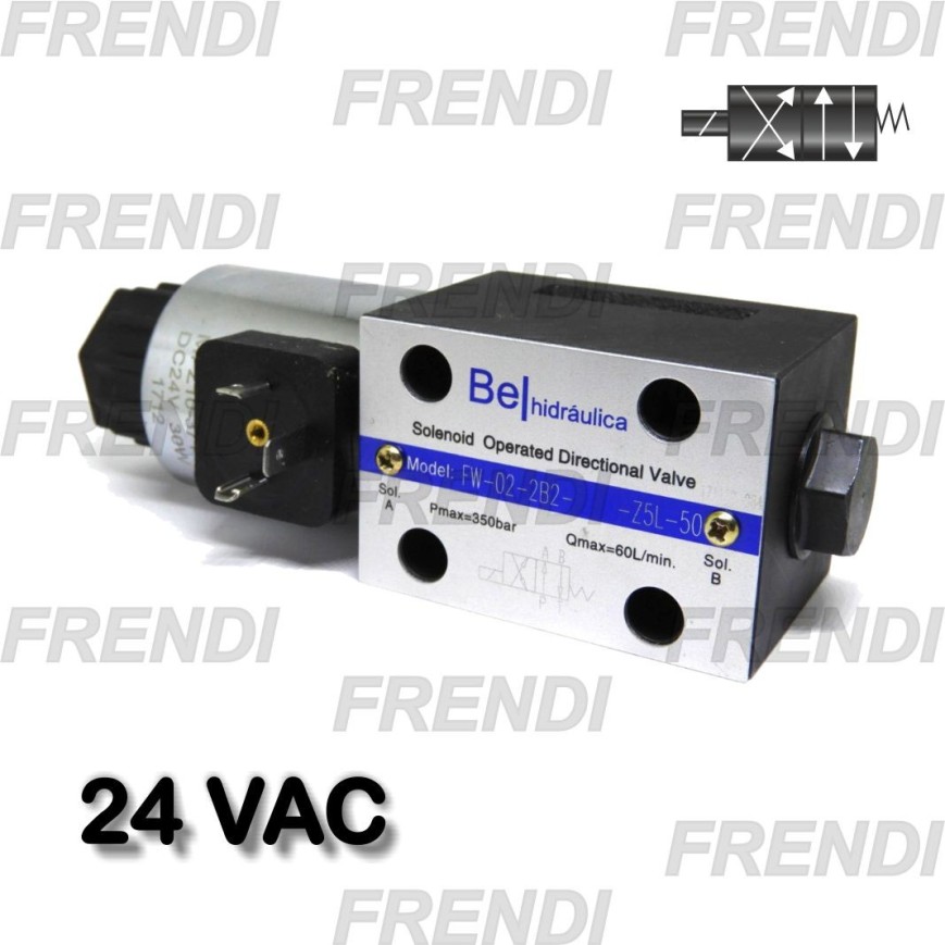 ELECTROVAL HI FW02 2B2 D24Z5L50  24VAC BE