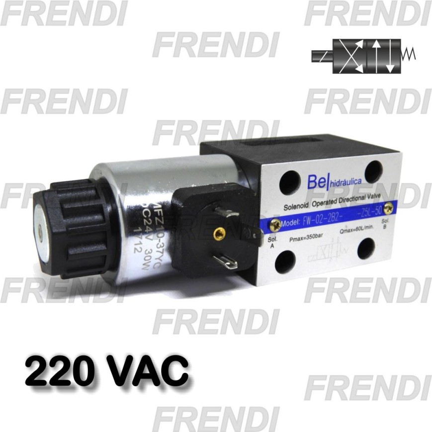 ELECTROVAL HI FW02 2B2 D24Z5L50  220VAC BE