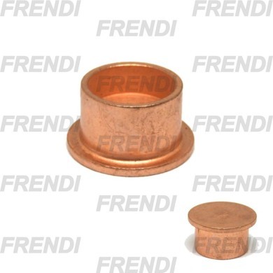 REMACHE PLAQUETA SINT D09.5 X L08 STUB COBRE
