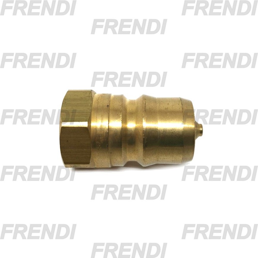 ENCHUFE RAP HI MACHO 1 BSP DN25 ISO B LATON