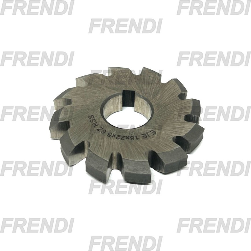 FRESA EJES 021X025X05 Z6 HSS CO IZR