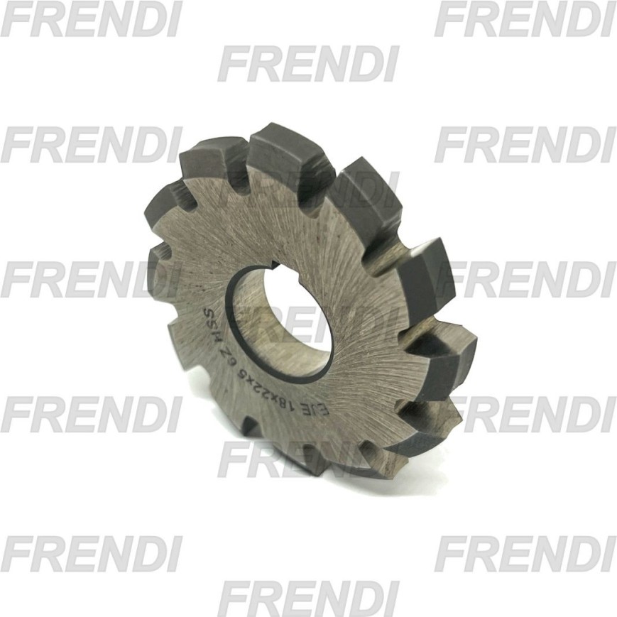 FRESA EJES 021X025X05 Z6 HSS CO IZR