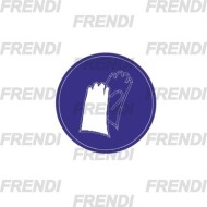 PEGATINA GUANTES SEGURIDAD
