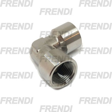 ADPT NE 90º HF-HF 1/4 BSPT A316 INOX