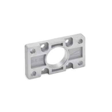 PLACA RECTANGULAR CL ISO-VDMA 040 CZ