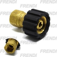 ADPT HI RCT HL-HF M22X150 MET - 3/8 BSP