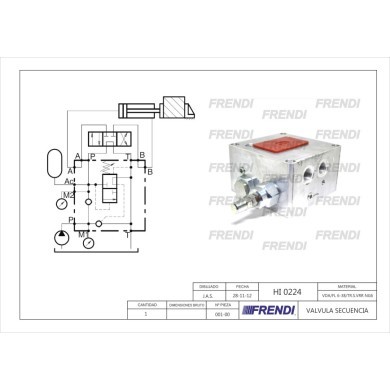 VAL HI SECUENCIA 3/8 VDA/FL NG6 WAV