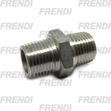 ADPT HI RCT MF-MF 1/2 BSP - 1/2 NPT INOX
