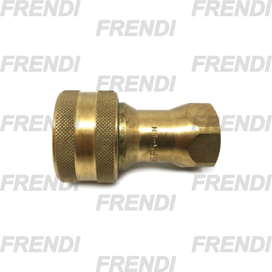 ENCHUFE RAP HI HEMBRA 1/2 BSP DN13 ISOB LATON